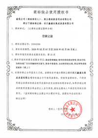 商标独占使用授权书2