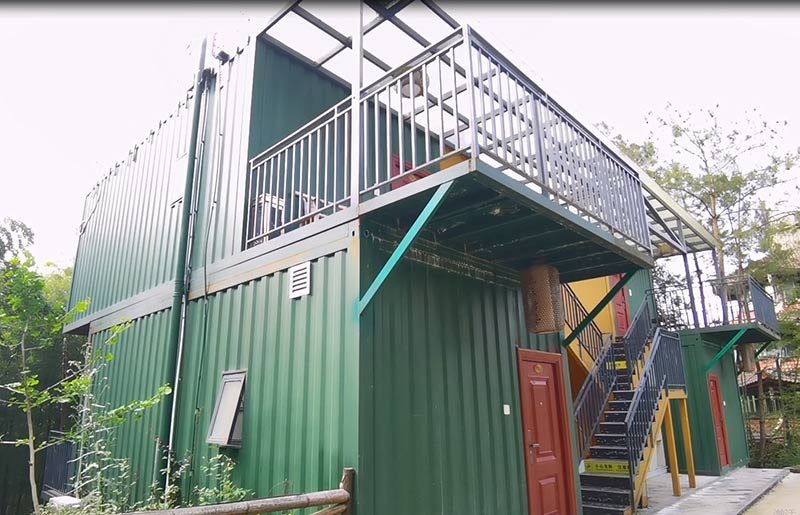 羌王竹海集装箱酒店